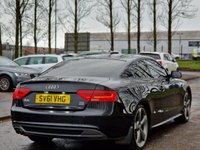 USED 2011 61 AUDI A5 2.0 TDI QUATTRO BLACK EDITION 2d 168 BHP FRONT AND REAR PARKING SENSORS +  BLUETOOTH PHONE +  AUX +  DAB RADIO +  CRUISE CONTROL +  DUAL ZONE CLIMATE CONTROL +  FULL LEATHER TRIM +  DAY TIME RUNNING LIGHTS +  PRIVACY GLASS +  SPARE WHEEL +  20 INCH ALLOY WHEELS +
