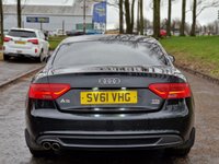 USED 2011 61 AUDI A5 2.0 TDI QUATTRO BLACK EDITION 2d 168 BHP FRONT AND REAR PARKING SENSORS +  BLUETOOTH PHONE +  AUX +  DAB RADIO +  CRUISE CONTROL +  DUAL ZONE CLIMATE CONTROL +  FULL LEATHER TRIM +  DAY TIME RUNNING LIGHTS +  PRIVACY GLASS +  SPARE WHEEL +  20 INCH ALLOY WHEELS +