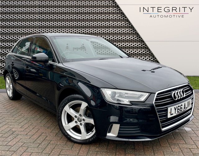 2017 66 Audi A3 1.0 SPORTBACK TFSI SPORT 5d 114 BHP