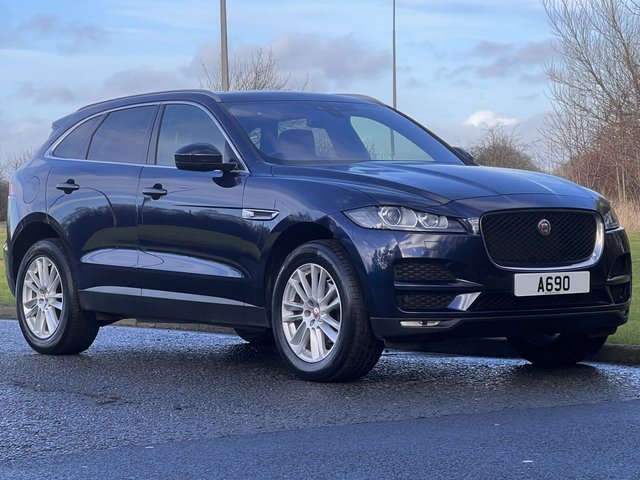 2017 17 Jaguar F-Pace 2.0d (240) AWD Portfolio 5dr Auto (Panoramic Sunroof / Heads Up Display / Virtual Digital Widescreen Touch Pro)