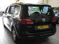 USED 2019 19 VOLKSWAGEN SHARAN 1.4 SE TSI DSG 5d 148 BHP 7 SEAT SAT NAV PARKING SENSORS GENUINE LOW MILEAGE 6 MONTHS GOLD WARRANTY