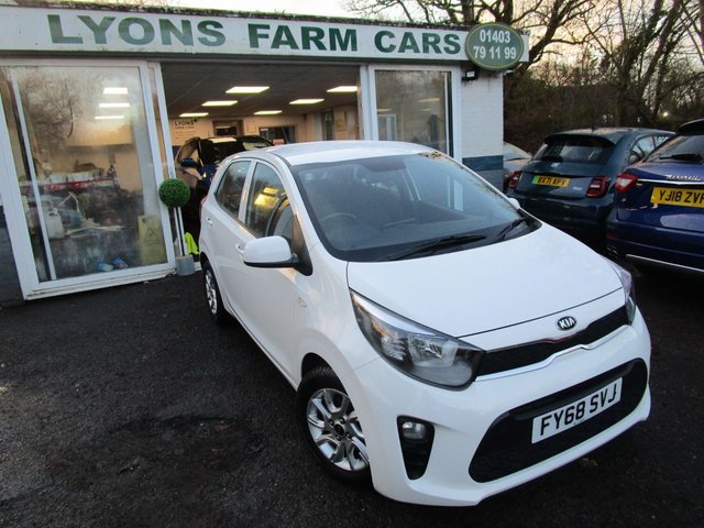 2018 68 Kia Picanto 1.2 2 5d 83 BHP AUTOMATIC
