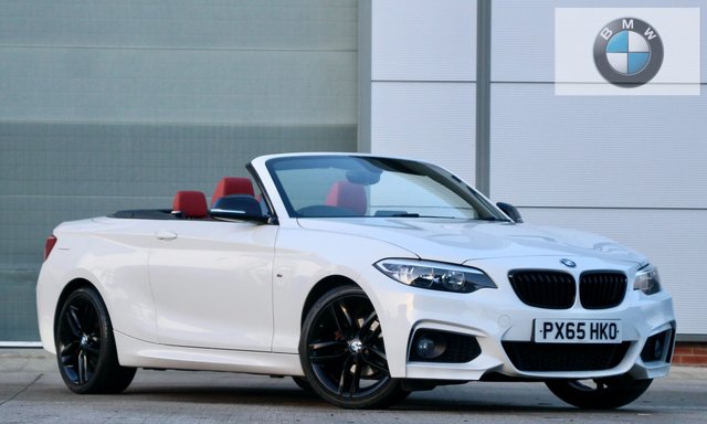 2015 65 BMW 2 Series 1.5 218I M SPORT 2d 134 BHP [ RED LEATHER ] 