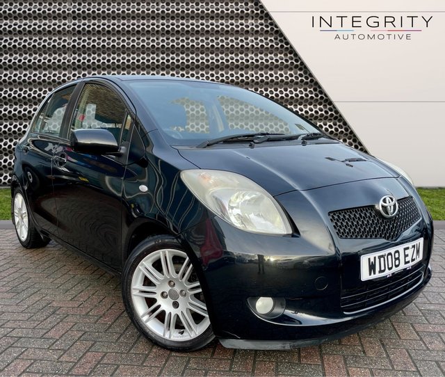 2008 08 Toyota Yaris 1.3 SR MM 5d 86 BHP