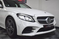 USED 2018 63 MERCEDES-BENZ C-CLASS 2.0 C 220 D AMG LINE PREMIUM PLUS 4d 192 BHP PREMIUM + / PAN ROOF / FMBSH