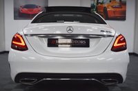 USED 2018 63 MERCEDES-BENZ C-CLASS 2.0 C 220 D AMG LINE PREMIUM PLUS 4d 192 BHP PREMIUM + / PAN ROOF / FMBSH