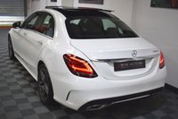 USED 2018 63 MERCEDES-BENZ C-CLASS 2.0 C 220 D AMG LINE PREMIUM PLUS 4d 192 BHP PREMIUM + / PAN ROOF / FMBSH
