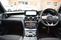 USED 2018 63 MERCEDES-BENZ C-CLASS 2.0 C 220 D AMG LINE PREMIUM PLUS 4d 192 BHP PREMIUM + / PAN ROOF / FMBSH
