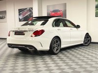 USED 2018 63 MERCEDES-BENZ C-CLASS 2.0 C 220 D AMG LINE PREMIUM PLUS 4d 192 BHP PREMIUM + / PAN ROOF / FMBSH