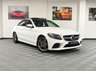 USED 2018 63 MERCEDES-BENZ C-CLASS 2.0 C 220 D AMG LINE PREMIUM PLUS 4d 192 BHP PREMIUM + / PAN ROOF / FMBSH