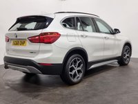 USED 2019 68 BMW X1 1.5 SDRIVE18I XLINE 5d 139 BHP Striking Mineral White, Dakota black leather,