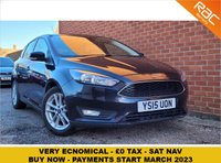 USED 2015 15 FORD FOCUS 1.5 ZETEC TDCI 5d 118 BHP BLUETOOTH -  SAT NAV -  GREAT SPEC
