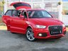 USED 2014 63 AUDI Q3 2.0 TDI S LINE 5d 138 BHP Finished in MISANO RED PEARL with contrasting EBONY PART LEATHER SPORTS SEATS. This Audi Q3 is a upmarket, premium, compact SUV. It offers plenty of space, Great fun to drive and lots of high tech features. All at a very affordable price. Features include, Sat Nav, 19" alloys, Tinted Windows, LED Day run Lights, PARKING SENSORS, B/Tooth and more. Audi Dealer serviced at 18406 miles, 39244 miles, 47733 miles, 52120 miles, 55251 miles (inc Cambelt and Water Pump) and at 70381 miles