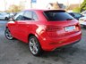 USED 2014 63 AUDI Q3 2.0 TDI S LINE 5d 138 BHP Finished in MISANO RED PEARL with contrasting EBONY PART LEATHER SPORTS SEATS. This Audi Q3 is a upmarket, premium, compact SUV. It offers plenty of space, Great fun to drive and lots of high tech features. All at a very affordable price. Features include, Sat Nav, 19" alloys, Tinted Windows, LED Day run Lights, PARKING SENSORS, B/Tooth and more. Audi Dealer serviced at 18406 miles, 39244 miles, 47733 miles, 52120 miles, 55251 miles (inc Cambelt and Water Pump) and at 70381 miles