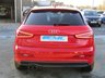 USED 2014 63 AUDI Q3 2.0 TDI S LINE 5d 138 BHP Finished in MISANO RED PEARL with contrasting EBONY PART LEATHER SPORTS SEATS. This Audi Q3 is a upmarket, premium, compact SUV. It offers plenty of space, Great fun to drive and lots of high tech features. All at a very affordable price. Features include, Sat Nav, 19" alloys, Tinted Windows, LED Day run Lights, PARKING SENSORS, B/Tooth and more. Audi Dealer serviced at 18406 miles, 39244 miles, 47733 miles, 52120 miles, 55251 miles (inc Cambelt and Water Pump) and at 70381 miles