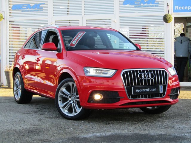 2014 63 Audi Q3 2.0 TDI S LINE 5d 138 BHP