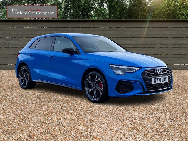 2021 71 Audi A3 1.4 SPORTBACK TFSI E S LINE COMPETITION 5d 242 BHP