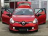 USED 2014 64 RENAULT CLIO 0.9 DYNAMIQUE MEDIANAV ENERGY TCE S/S 5d 90 BHP Finished in FLAME RED PEARL with contrasting GREY CLOTH TRIM. This is a very popular colour in this smart looking small car. This small family car is great to drive with hidden rear door handles designed to trick you into thinking it's a sporty 3 door. Features include Low Mileage, Sat Nav, Keyless Start, B/Tooth, Alloys, &pound;20 Road Tax and much more. Serviced and with 12 Months MOT