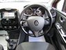 USED 2014 64 RENAULT CLIO 0.9 DYNAMIQUE MEDIANAV ENERGY TCE S/S 5d 90 BHP Finished in FLAME RED PEARL with contrasting GREY CLOTH TRIM. This is a very popular colour in this smart looking small car. This small family car is great to drive with hidden rear door handles designed to trick you into thinking it's a sporty 3 door. Features include Low Mileage, Sat Nav, Keyless Start, B/Tooth, Alloys, &pound;20 Road Tax and much more. Serviced and with 12 Months MOT