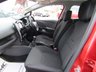 USED 2014 64 RENAULT CLIO 0.9 DYNAMIQUE MEDIANAV ENERGY TCE S/S 5d 90 BHP Finished in FLAME RED PEARL with contrasting GREY CLOTH TRIM. This is a very popular colour in this smart looking small car. This small family car is great to drive with hidden rear door handles designed to trick you into thinking it's a sporty 3 door. Features include Low Mileage, Sat Nav, Keyless Start, B/Tooth, Alloys, &pound;20 Road Tax and much more. Serviced and with 12 Months MOT