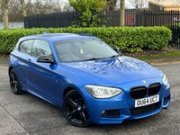 USED 2014 64 BMW 1 SERIES 2.0 118D M SPORT 3d 141 BHP 
