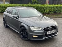 USED 2015 65 AUDI A3 2.0 TDI QUATTRO S LINE NAV 5d 182 BHP 