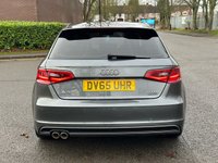 USED 2015 65 AUDI A3 2.0 TDI QUATTRO S LINE NAV 5d 182 BHP 