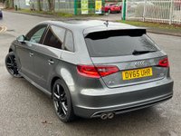 USED 2015 65 AUDI A3 2.0 TDI QUATTRO S LINE NAV 5d 182 BHP 