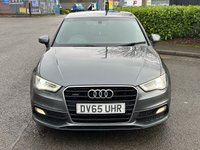 USED 2015 65 AUDI A3 2.0 TDI QUATTRO S LINE NAV 5d 182 BHP 