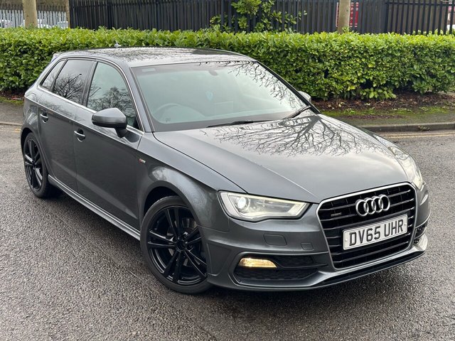 2015 65 Audi A3 2.0 TDI QUATTRO S LINE NAV 5d 182 BHP
