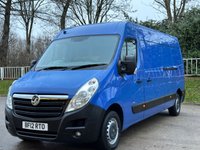 USED 2012 12 VAUXHALL MOVANO 2.3 F3500 L3H2 CDTI 144 BHP 
