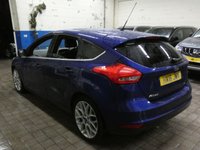 USED 2016 16 FORD FOCUS 1.0 TITANIUM X 5d 124 BHP &pound;20 ROAD TAX SAT NAV PART LEATHER HEATED SEATS REAR CAMERA