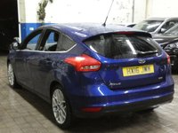 USED 2016 16 FORD FOCUS 1.0 TITANIUM X 5d 124 BHP &pound;20 ROAD TAX SAT NAV PART LEATHER HEATED SEATS REAR CAMERA