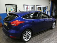 USED 2016 16 FORD FOCUS 1.0 TITANIUM X 5d 124 BHP &pound;20 ROAD TAX SAT NAV PART LEATHER HEATED SEATS REAR CAMERA