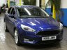 USED 2016 16 FORD FOCUS 1.0 TITANIUM X 5d 124 BHP &pound;20 ROAD TAX SAT NAV PART LEATHER HEATED SEATS REAR CAMERA