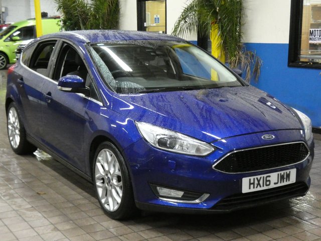 2016 16 Ford Focus 1.0 TITANIUM X 5d 124 BHP