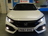 USED 2017 67 HONDA CIVIC 1.0 VTEC SR 5d 128 BHP * SATNAV *      LOW MILES