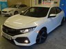 USED 2017 67 HONDA CIVIC 1.0 VTEC SR 5d 128 BHP * SATNAV *      LOW MILES