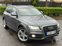USED 2014 64 AUDI Q5 2.0 TDI QUATTRO S LINE PLUS S/S 5d 175 BHP 