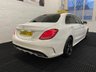USED 2016 66 MERCEDES-BENZ C-CLASS 1.6L C200 D AMG LINE PREMIUM PLUS 4d AUTO 136 BHP FULLY LOADED|PAN ROOF|BURMESTER