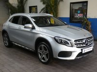 USED 2018 68 MERCEDES-BENZ GLA-CLASS 1.6 GLA 200 AMG LINE PREMIUM 5d 154 BHP SAT NAV PART LEATHER PARK SENSORS 6 MONTHS GOLD WARRANTY