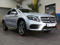 USED 2018 68 MERCEDES-BENZ GLA-CLASS 1.6 GLA 200 AMG LINE PREMIUM 5d 154 BHP SAT NAV PART LEATHER PARK SENSORS 6 MONTHS GOLD WARRANTY