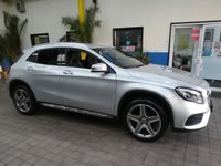 USED 2018 68 MERCEDES-BENZ GLA-CLASS 1.6 GLA 200 AMG LINE PREMIUM 5d 154 BHP SAT NAV PART LEATHER PARK SENSORS 6 MONTHS GOLD WARRANTY