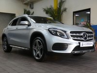 USED 2018 68 MERCEDES-BENZ GLA-CLASS 1.6 GLA 200 AMG LINE PREMIUM 5d 154 BHP SAT NAV PART LEATHER PARK SENSORS 6 MONTHS GOLD WARRANTY