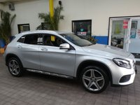 USED 2018 68 MERCEDES-BENZ GLA-CLASS 1.6 GLA 200 AMG LINE PREMIUM 5d 154 BHP SAT NAV PART LEATHER PARK SENSORS 6 MONTHS GOLD WARRANTY