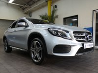 USED 2018 68 MERCEDES-BENZ GLA-CLASS 1.6 GLA 200 AMG LINE PREMIUM 5d 154 BHP SAT NAV PART LEATHER PARK SENSORS 6 MONTHS GOLD WARRANTY