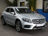 USED 2018 68 MERCEDES-BENZ GLA-CLASS 1.6 GLA 200 AMG LINE PREMIUM 5d 154 BHP SAT NAV PART LEATHER PARK SENSORS 6 MONTHS GOLD WARRANTY