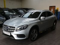 USED 2018 68 MERCEDES-BENZ GLA-CLASS 1.6 GLA 200 AMG LINE PREMIUM 5d 154 BHP SAT NAV PART LEATHER PARK SENSORS 6 MONTHS GOLD WARRANTY