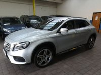 USED 2018 68 MERCEDES-BENZ GLA-CLASS 1.6 GLA 200 AMG LINE PREMIUM 5d 154 BHP SAT NAV PART LEATHER PARK SENSORS 6 MONTHS GOLD WARRANTY