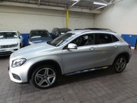 USED 2018 68 MERCEDES-BENZ GLA-CLASS 1.6 GLA 200 AMG LINE PREMIUM 5d 154 BHP SAT NAV PART LEATHER PARK SENSORS 6 MONTHS GOLD WARRANTY